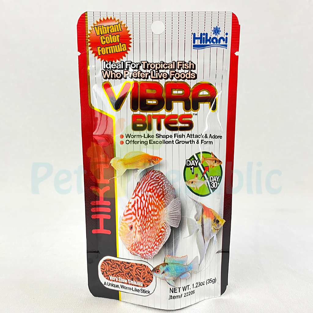 

HIKARI Makanan Ikan Tropical VIBRA Bits 35gr