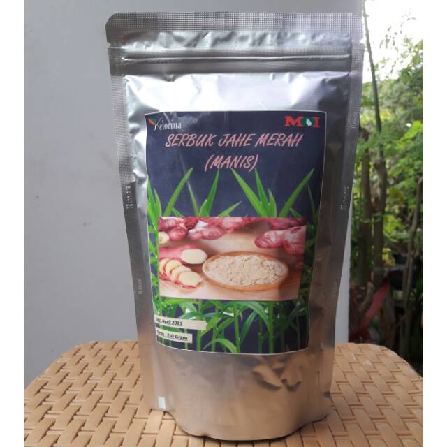 

KELORINA Serbuk Jahe Merah (manis) 250 gram