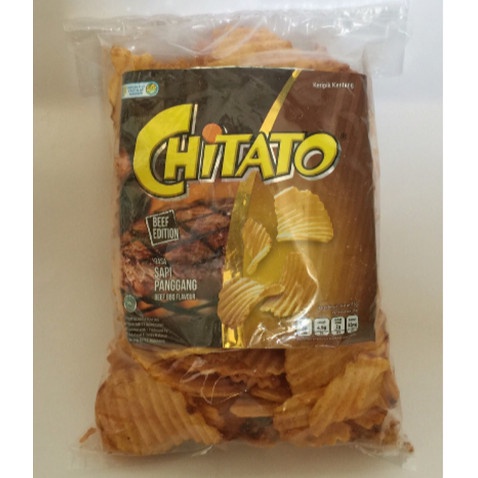 

TERLARIS CHITATO SAPI PANGGANG REPACK 200 GRAM SNACK INDOFOOD KILOAN ORIGINAL