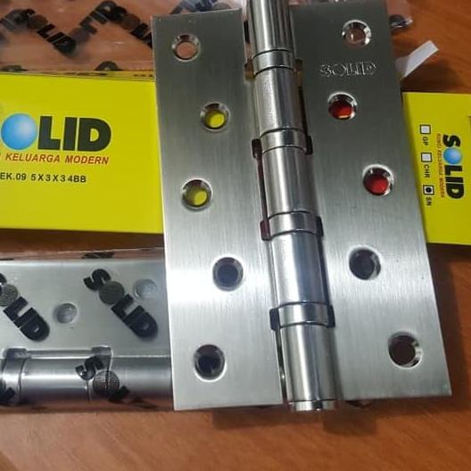 ☁ Engsel Solid 5" / Engsel Pintu Solid 5" / Solid Engsel 5" / Engsel Solid ☟