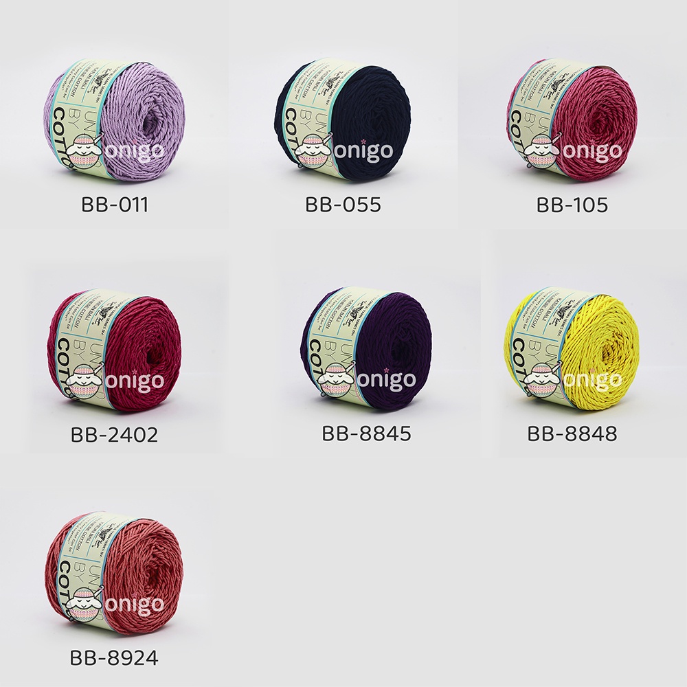 Benang Rajut Katun Bali Big Ply United 100 gram Benang Katun Bali BB Katalog