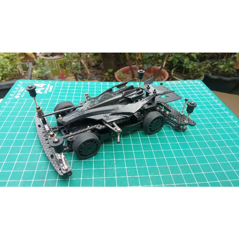 Tamiya STO 50 - MSL Chassis Suspensi - Rigid Anchor - Avante Nero MK III