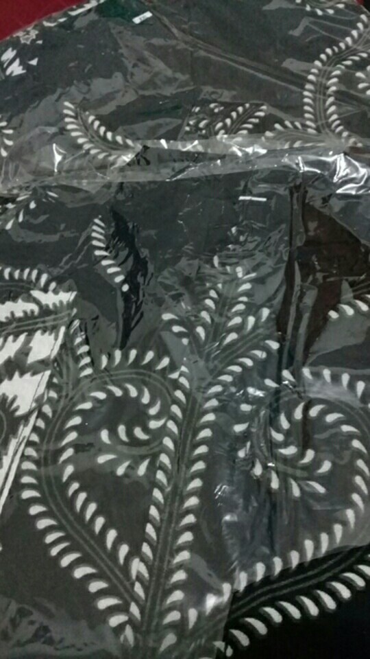 Kemeja Batik Pria Lengan Panjang Size M L Xl Xxl Bswart Batik Hrb026 Kenango Hem Panjang Padi