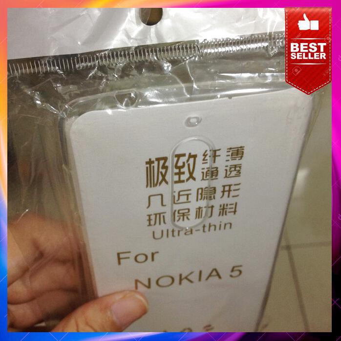 Acc Hp Ultra Thin Soft Jelly Case Nokia 5 Transparan