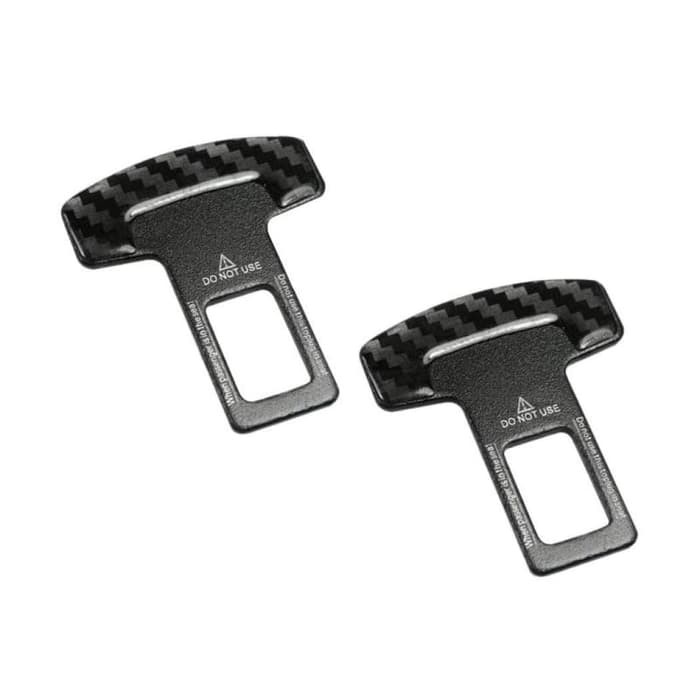 SEAT BELT BUCKLE / BELT BUZZER ALARM STOPPER Colokan Seatbelt Carbon