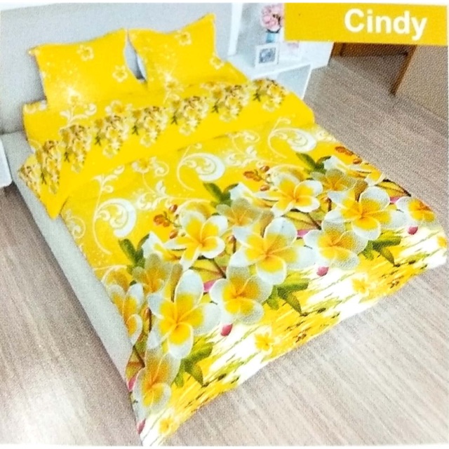 Sprei Lady Rose 180x200 Motif Cindy