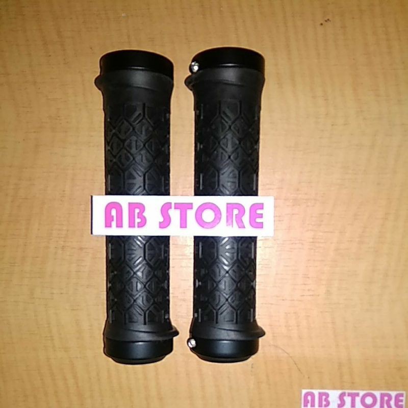 Handgrip United double Lock. Hand Grip MTB Sepeda Hybrid united lock. Grip United ring lock