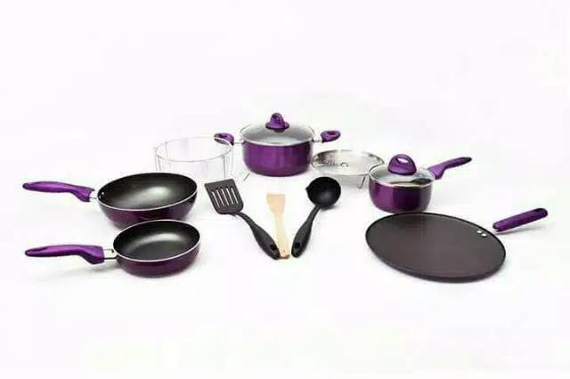 SUPRA PANCI SET 12 PCS - Supra Rosemary Premium Cookware set Supra Original Sauce Pan