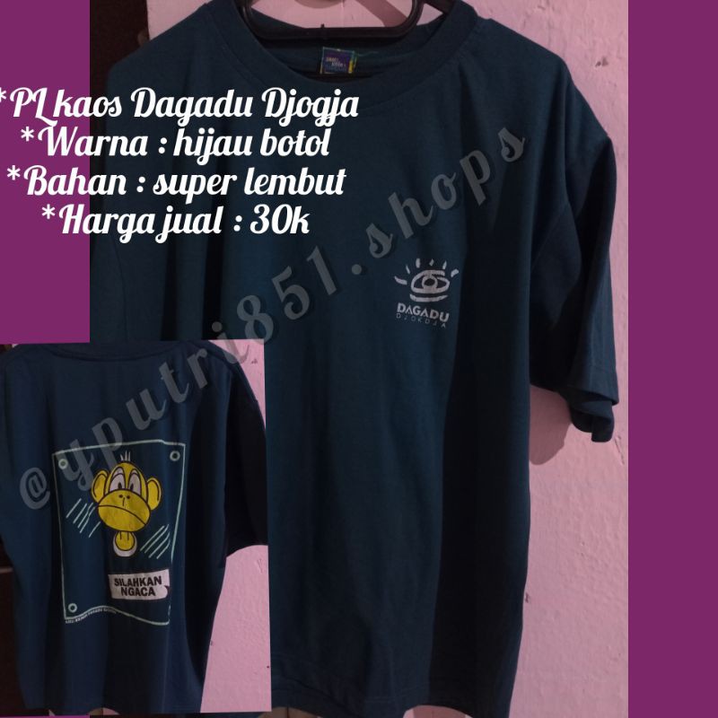 Preloved Kaos Dagadu Djogja