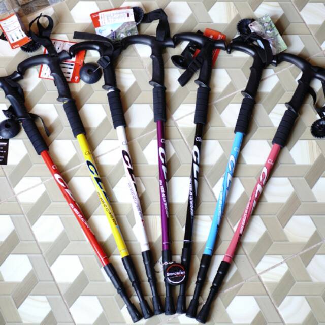 Trekking Pole | Trekking pole Alloy Cleye 3 step | Trekking Pole murah | Trekking pole original | Tr