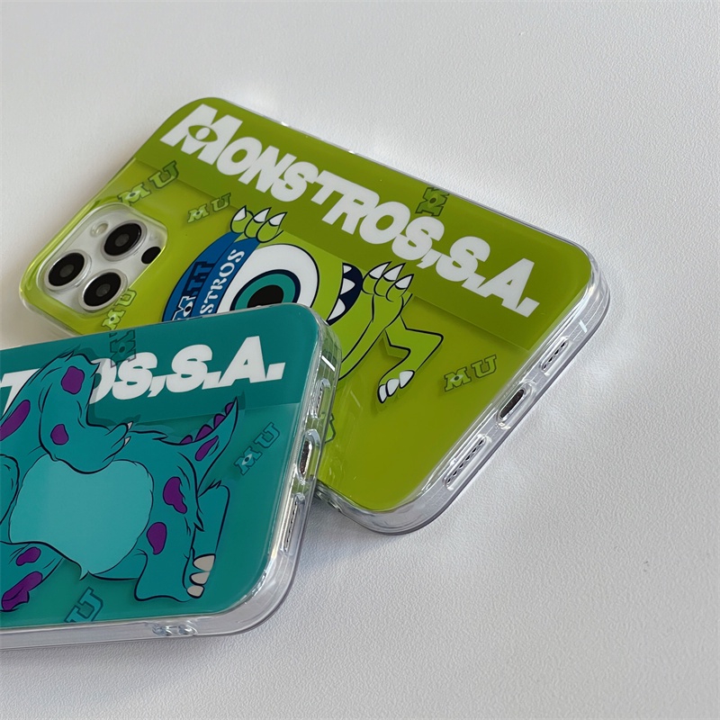 Hard Case Tpu Shockproof Anti Jatuh Motif monster university Untuk Iphone 11 12 13pro 11PROMAX