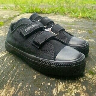 Sepatu Anak full Black/sepatu santai/sepatu kids baby/anak keren