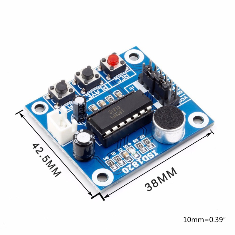 Zzz ISD1820 Modul Perekam Suara Manual DIY