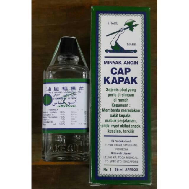 Minyak Angin Cap Kapak 56 Ml Shopee Indonesia