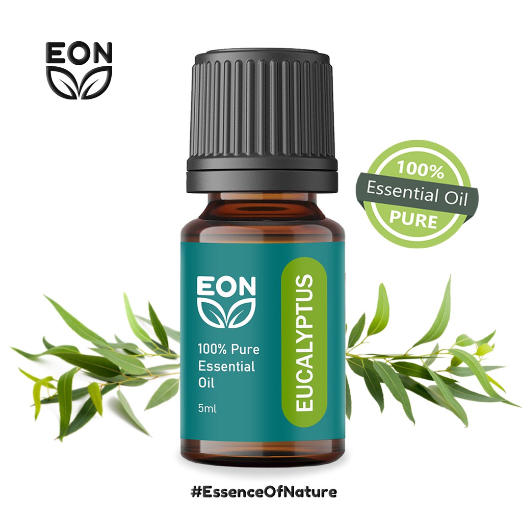 EON Pure Eucalyptus Essential Oil Minyak Atsiri Eukaliptus 5ml