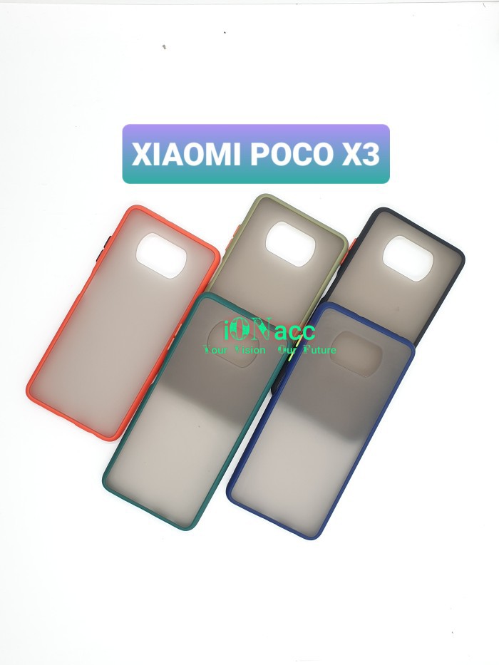 MY CHOICE CASE XIAOMI POCO X3 HARDCASE DOVE TPU MACARON COLOUR