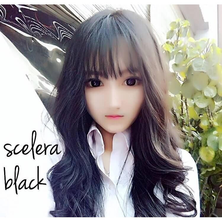 Sclera Black (Hitam) Softlens Diameter Paling Besar 23mm