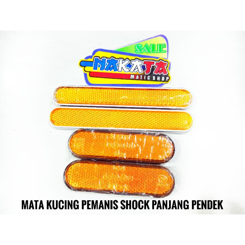 mata kucing panjang mata kucing pendek pemanis shock depan motor variasi shock depan pendek panjang