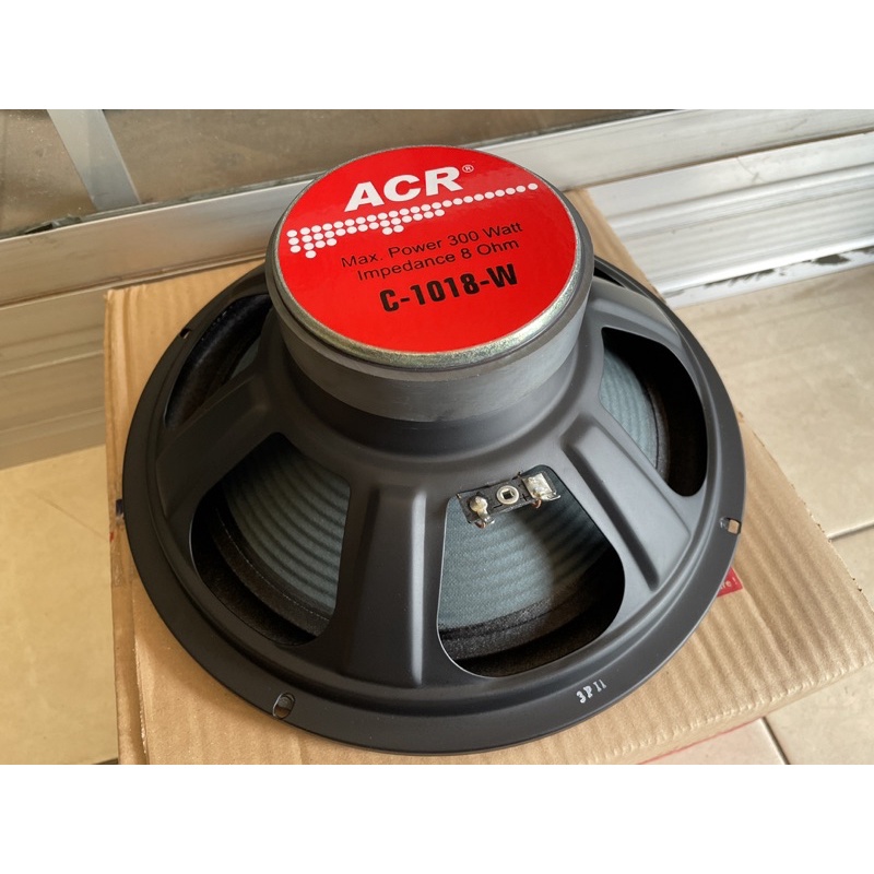 Speaker 10” 10 inch ACR 1018W Woofer Subwoofer 300watt BUKAN CANON CURVE