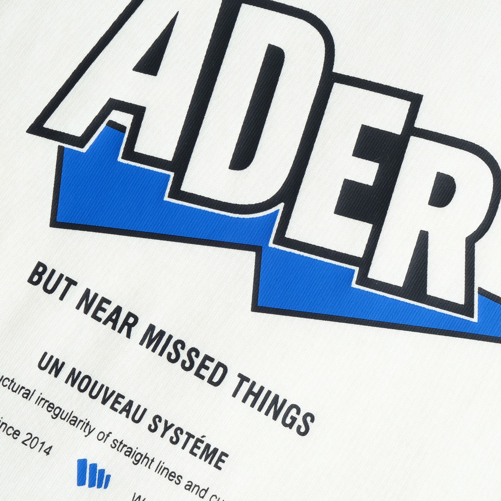 Ader Error Center Ader Thunder T-Shirt White