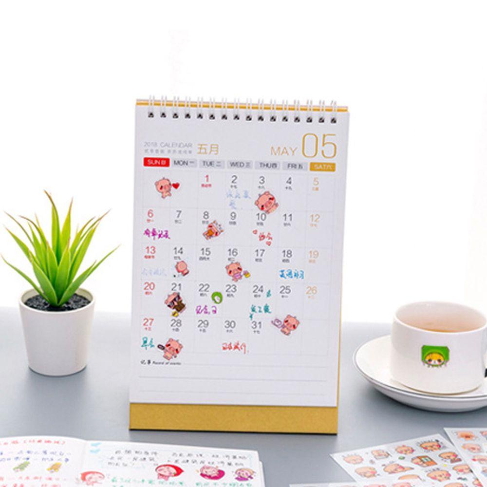 Lanfy Flat Sticker 6lembar/lot Album Animal Kartun DIY Diary Dekorasi Stiker