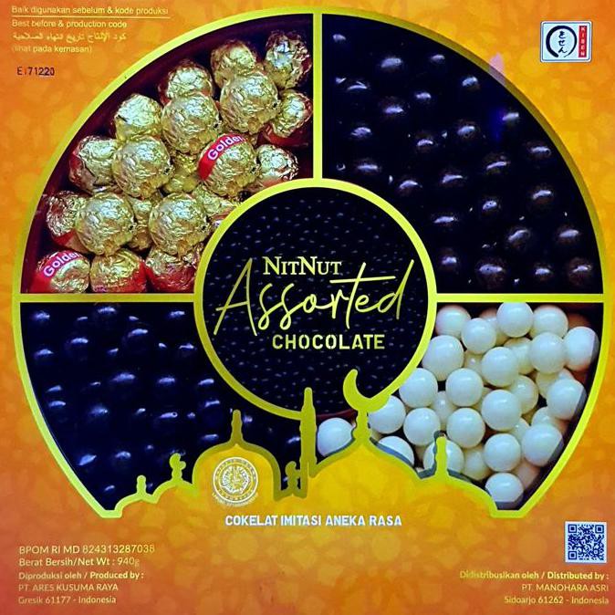 

Paling Dicari] Nitnut Assorted Chocolate 940Gr | Aneka Kue Khas Lebaran Hampers