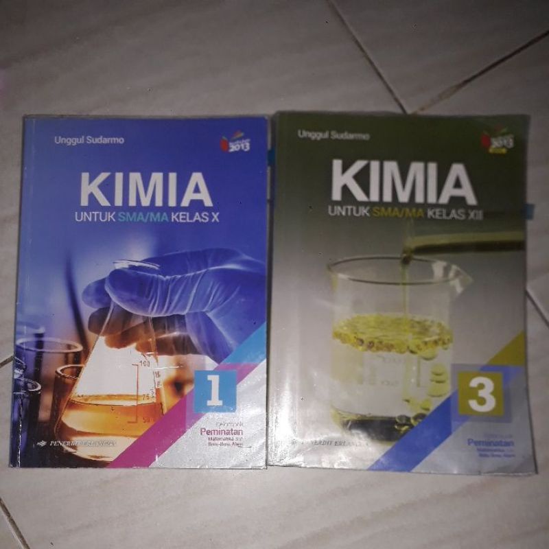 BUKU ERLANGGA KIMIA SMA KELAS X DAN KIMIA KELAS XII