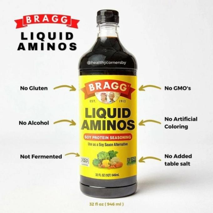

Open DS] bragg liquid aminos soy protein all purpose seasoning 473 ml