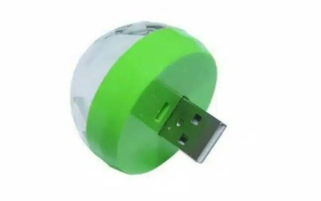 LAMPU DISCO USB MINI SENSOR SUARA