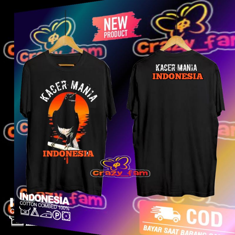 KAOS BAJU TERLARIS BURUNG KACER