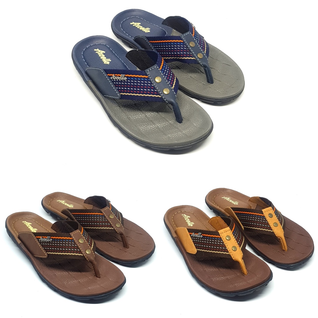 Masbi - Axcello Sandal Pria AOK 358