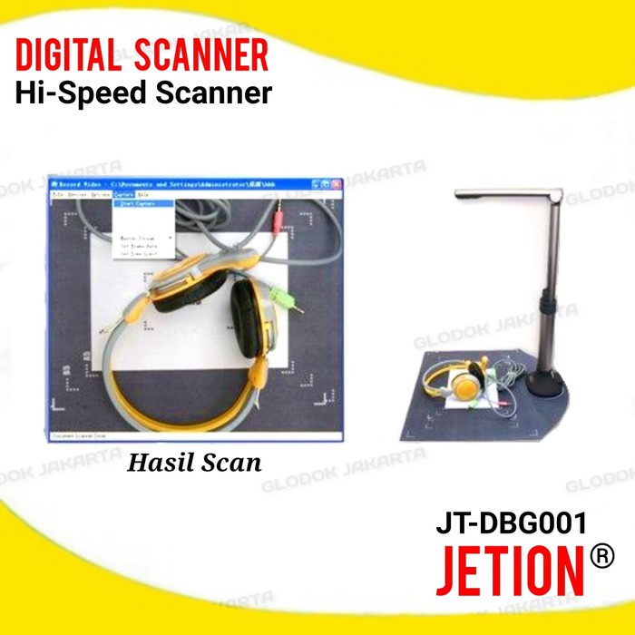 Digital Scanner Portable Hi Speed Mesin Scan Digital JETION JT-DBG001