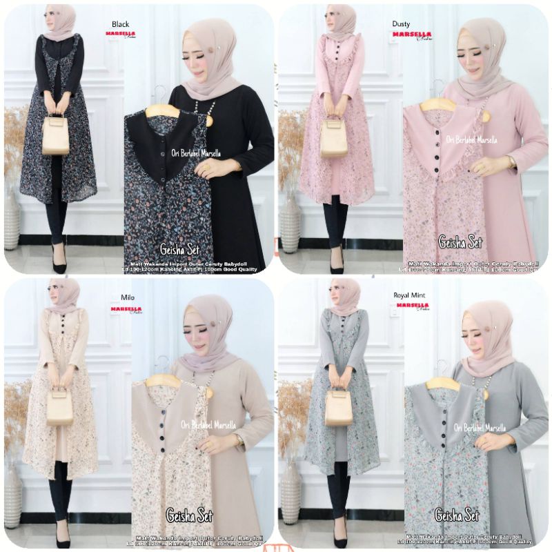 GEISHA SET INNER + OUTER BY MARSELLA (ASV)