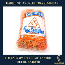 

KARET GELANG CAP TIGA SEMBILAN 1 KG