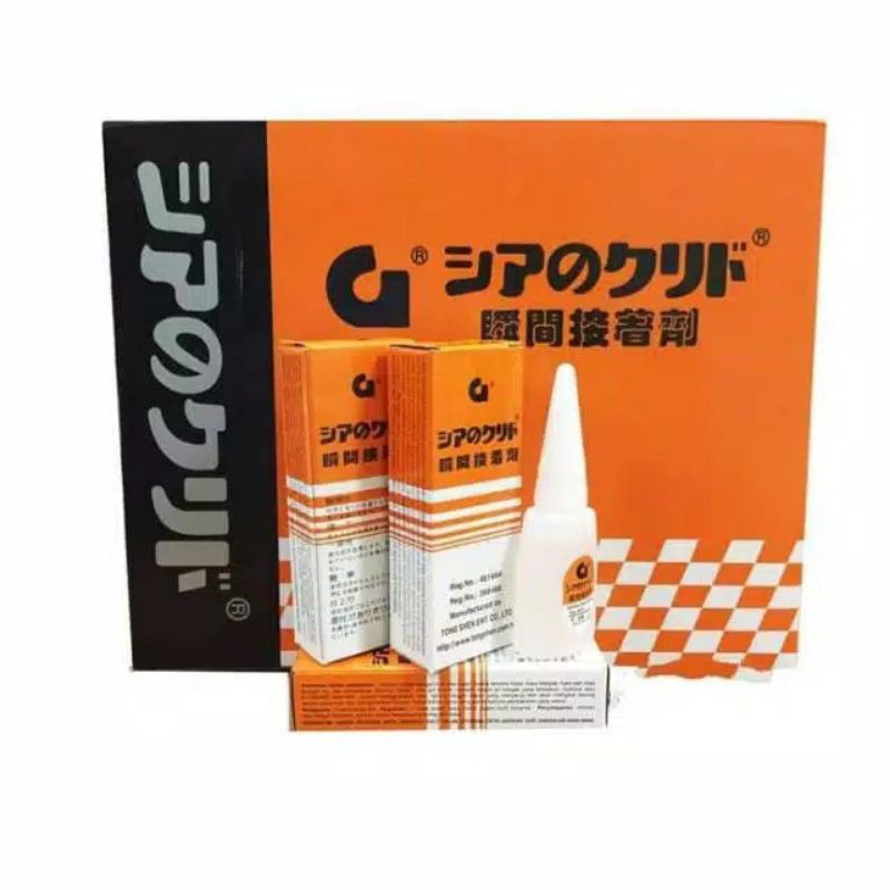 Lem korea G original / asli grade 1 /  Power glue / super glue