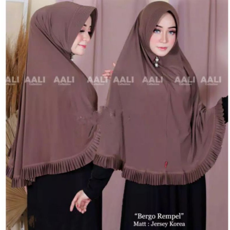 KHIMAR REMPEL / JILBAB REMPEL Pet XXL  /BERGO REMPEL LIPIT SIZE XXL