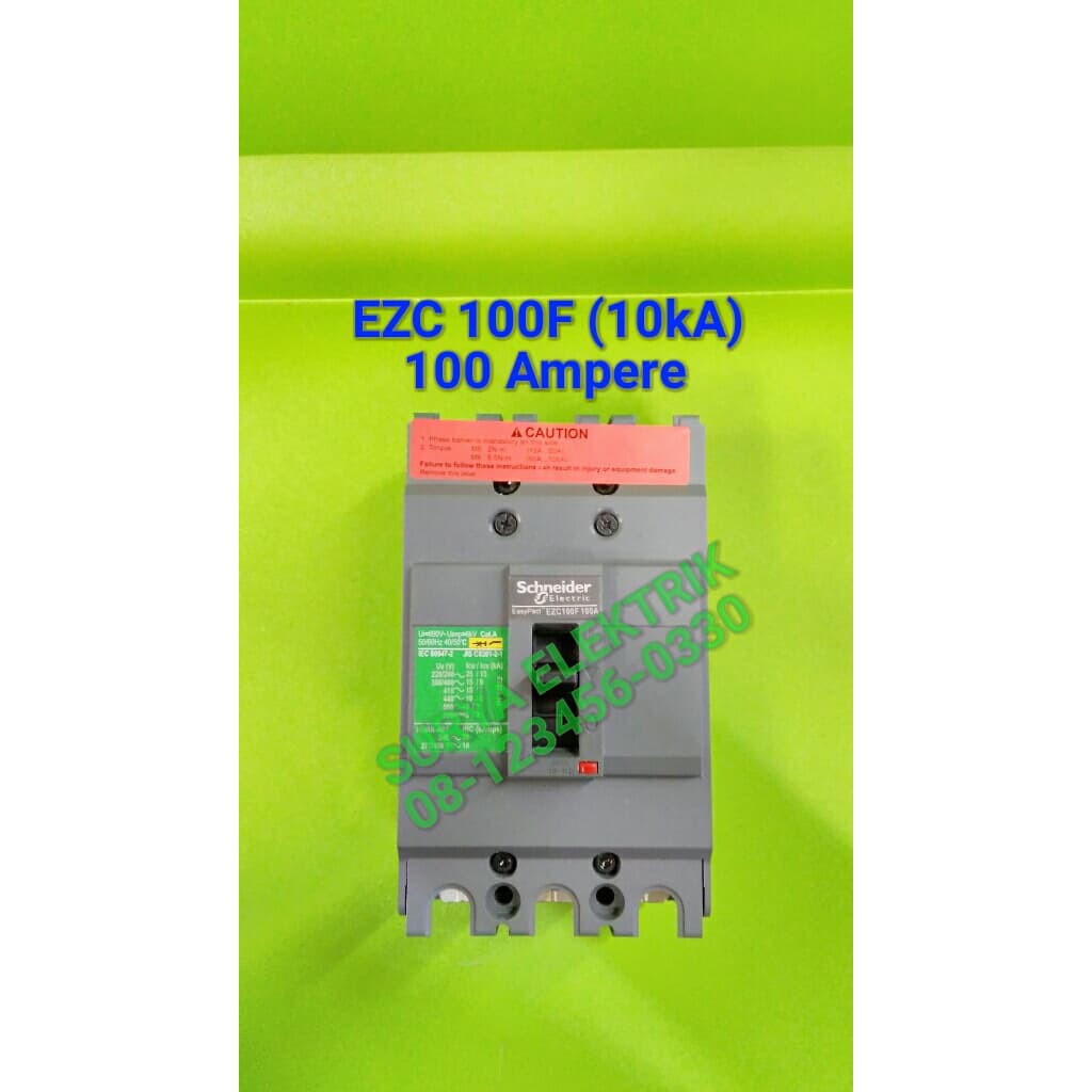 mccb mcb schneider ezc 100f F 100a 100A 100 ampere MCB SCHNEIDER EZC