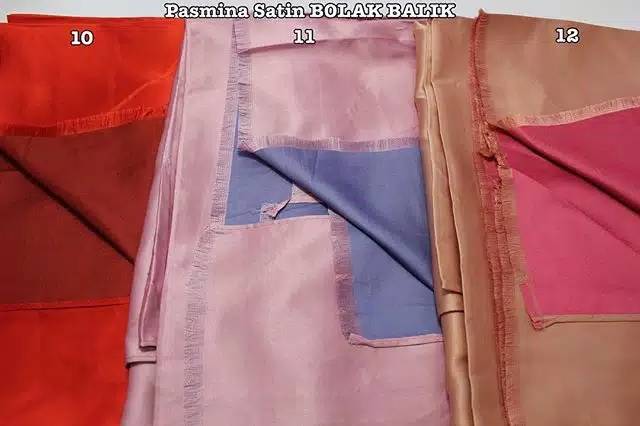 Pashmina Satin Bolak Balik