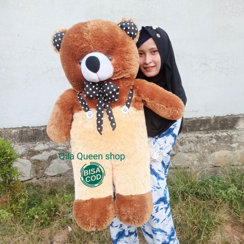 boneka BERUANG Teddy BEAR jojon jumbo 85 CM