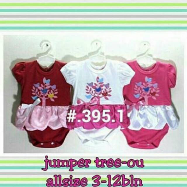Jumper Bayi Perempuan MUrah tree bird