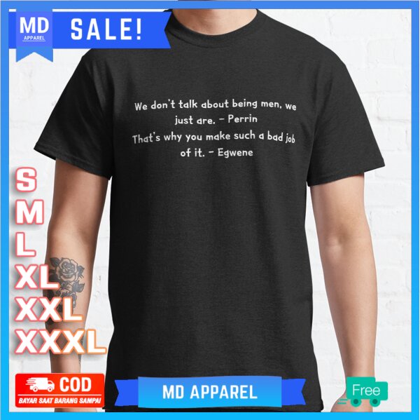 Kaos Wheel Of Time: Funny Quote T-Shirt Premium