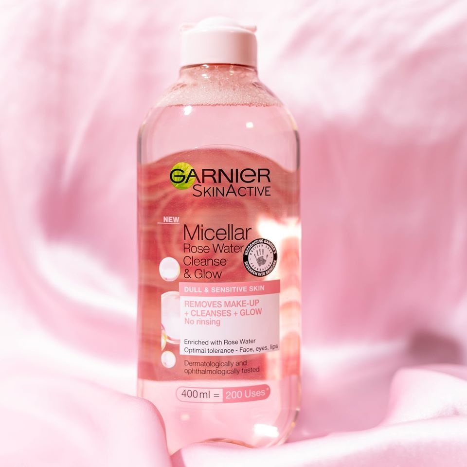 Garnier micellar rose water