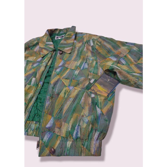 jacket vintage Block color