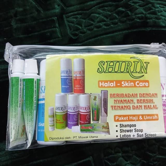 Shirin sabun perlengkapan haji dan umroh /traveling