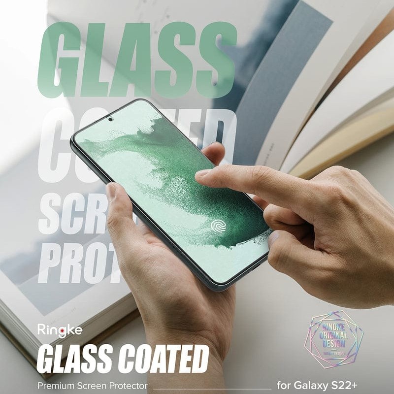 Ringke Screen Protector Glass Coated Film For Samsung S22 and S22 Plus