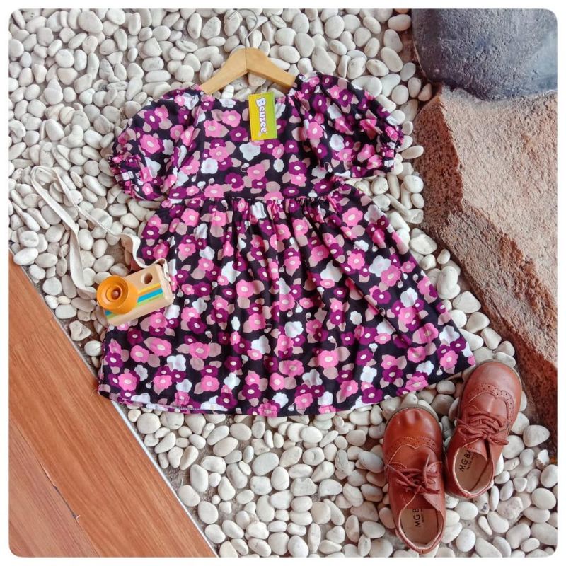 PILIH MOTIF Dress Kalina Beuzee Dress Anak Rayon Premium Dress Bayi Lucu KIDS 1-4 TAHUN