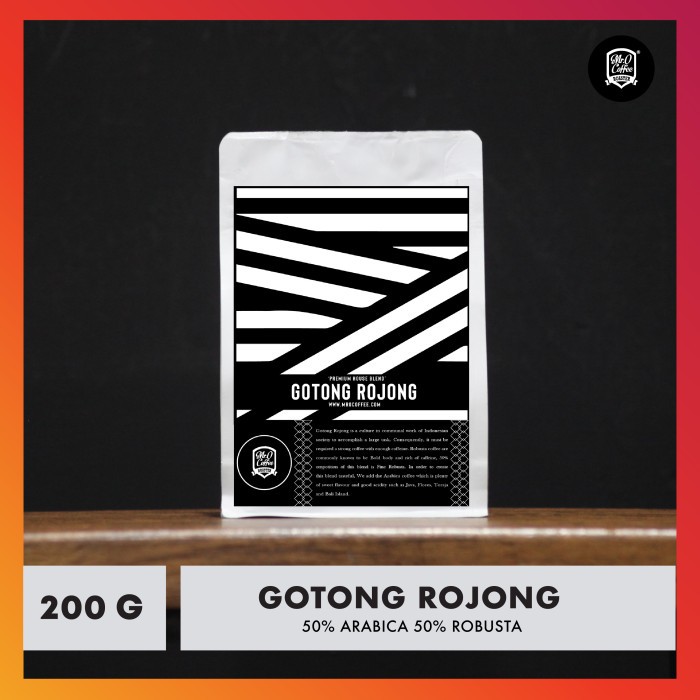 

LIMITED! House Blend GOTONG ROJONG 50Arabika 50Robusta Biji Kopi Asli - Satuan, Biji Sangrai