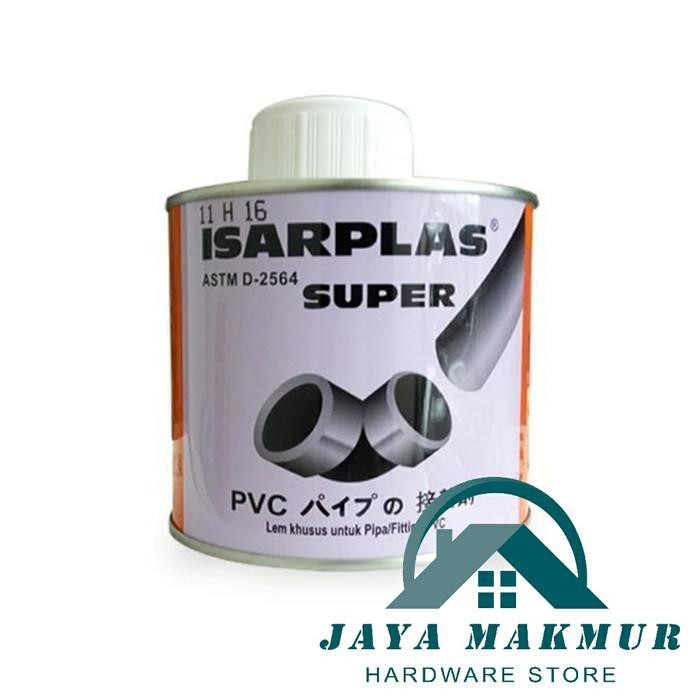 

Lem pipa PVC ISARPLAS kuas 400 Gram onderdil