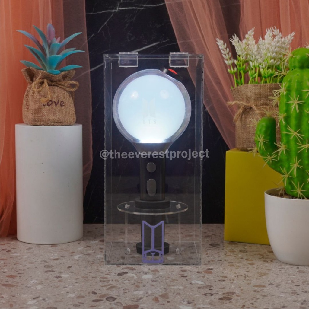 Rak Lightstick BTS / ARMYBOMB BTS / Box Lightstick Akrilik / BOx Lightstick BTS Model Baru