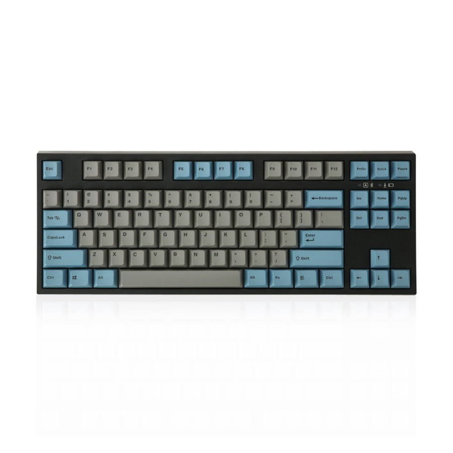 Leopold FC750R Grey Blue - Bluetooth Wireless Mechanical Keyboard